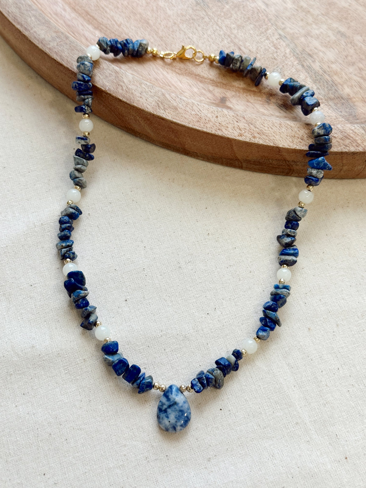 Collar Azul Sodalita