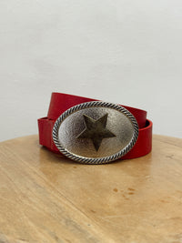 Cinturón Rojo Estrella