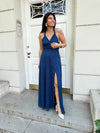 Vestido Multiforma Azul Diseño