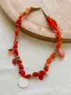 Collar Tela Naranja