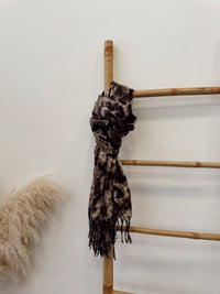 Bufanda Cashmere Serpiente Camel