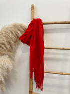Bufanda cashmere Rojo*