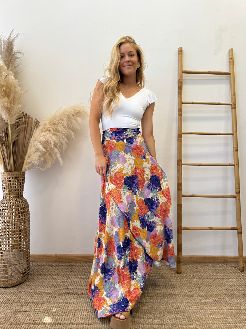 Falda Envolvente Acuarela