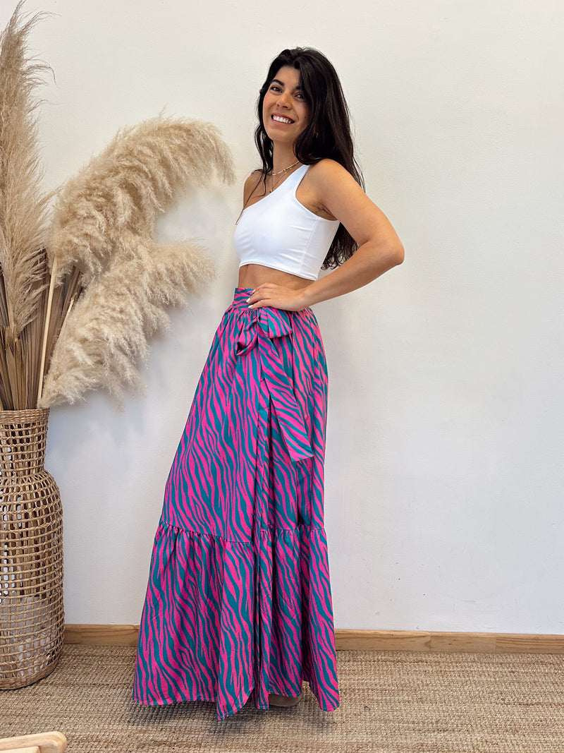 Falda Envolvente Cebra