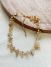 Collar Piedras Beige