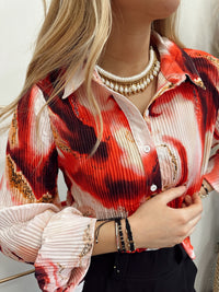 Collar MOM Blanco Dorado