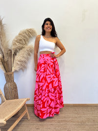 Falda Envolvente Hojas