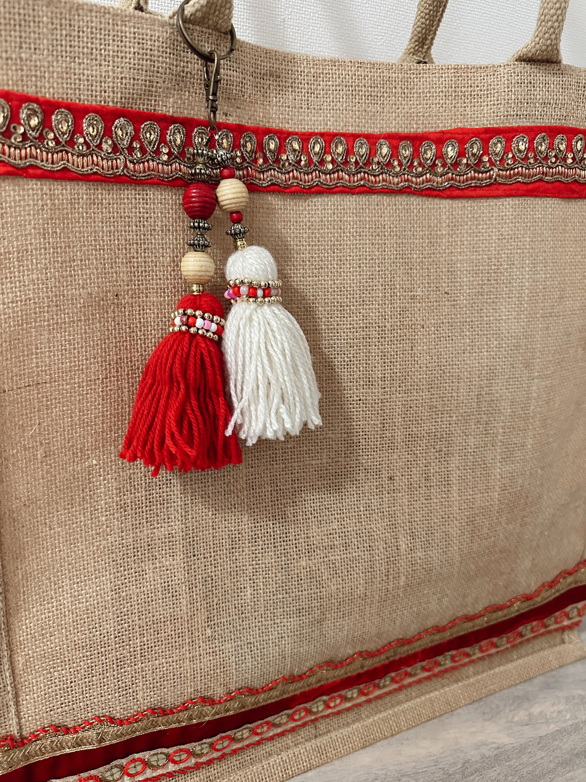 Bolso Cuadrado Rojo
