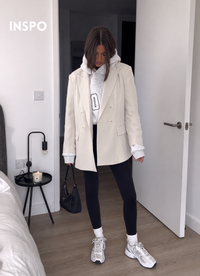Blazer botones Roble