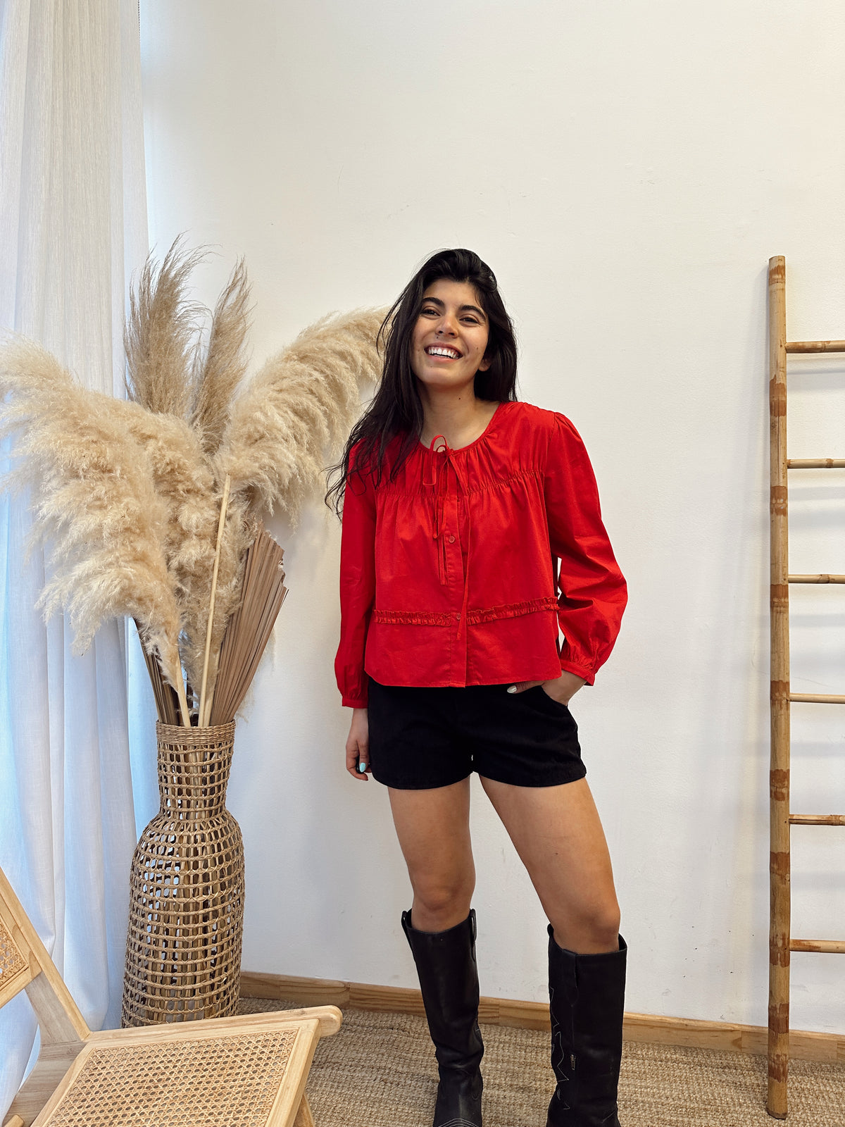 Blusa Orquidea