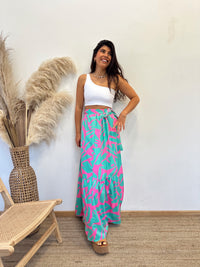 Falda Envolvente Hojas