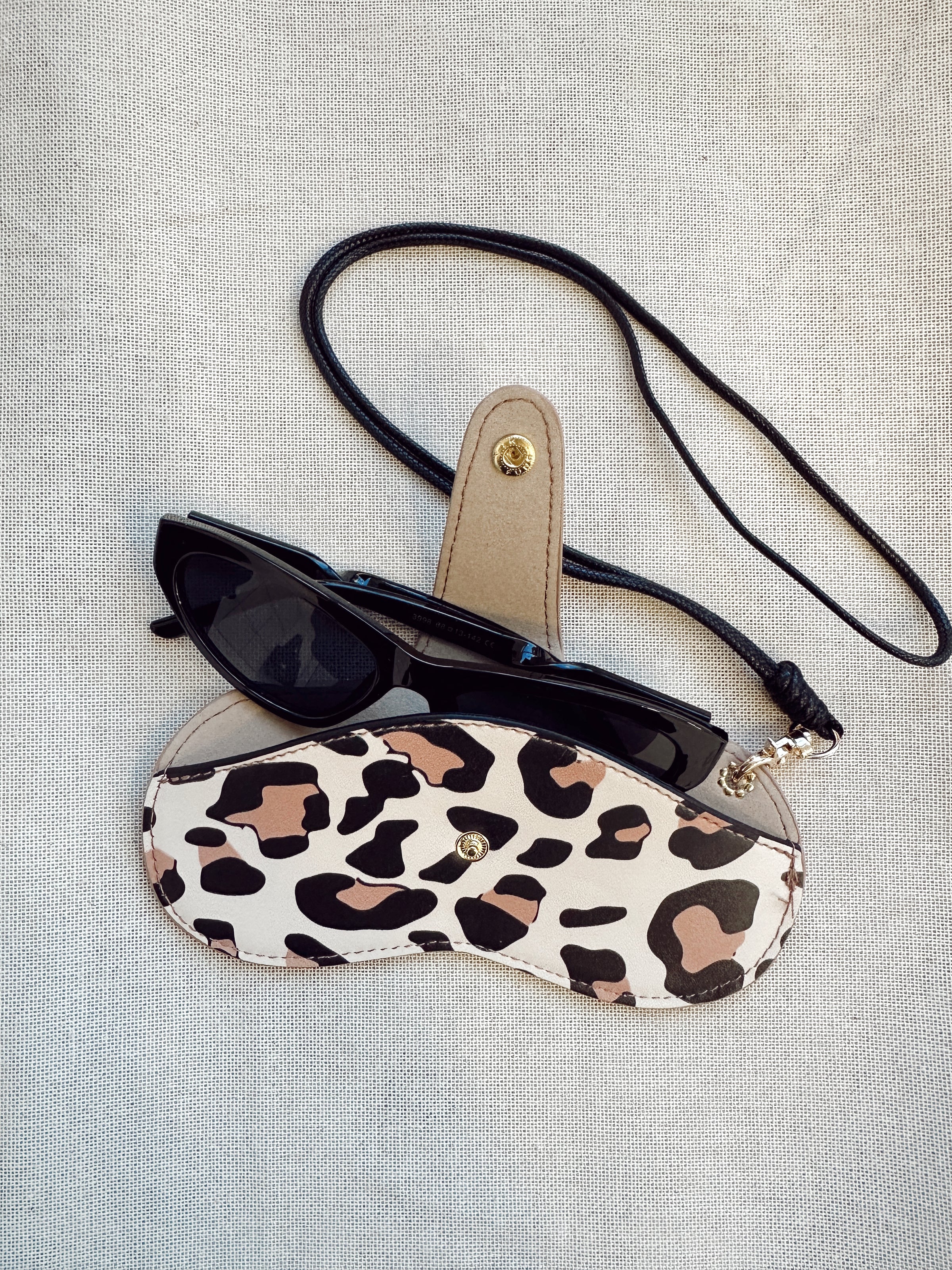 Estuche Anteojos Print Beige