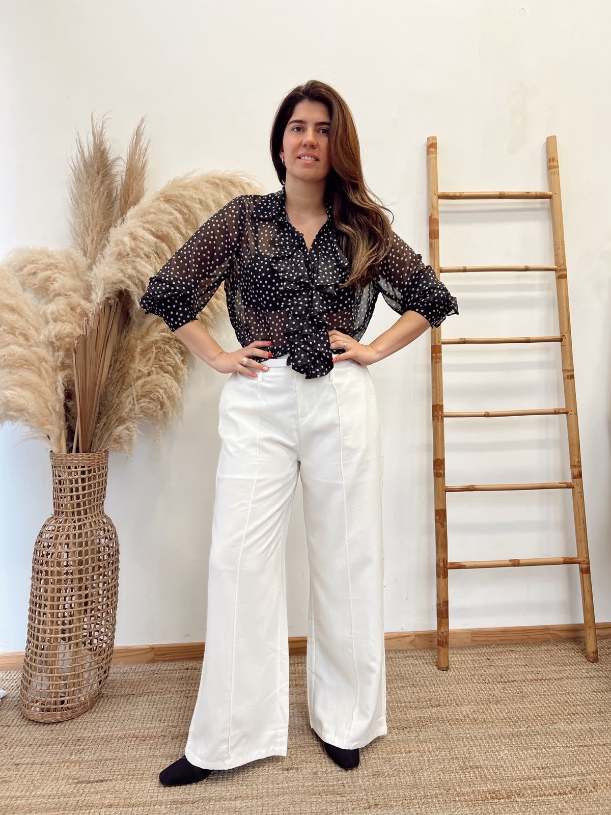 Pantalon Simil Lino