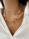 Collar Piedras Beige