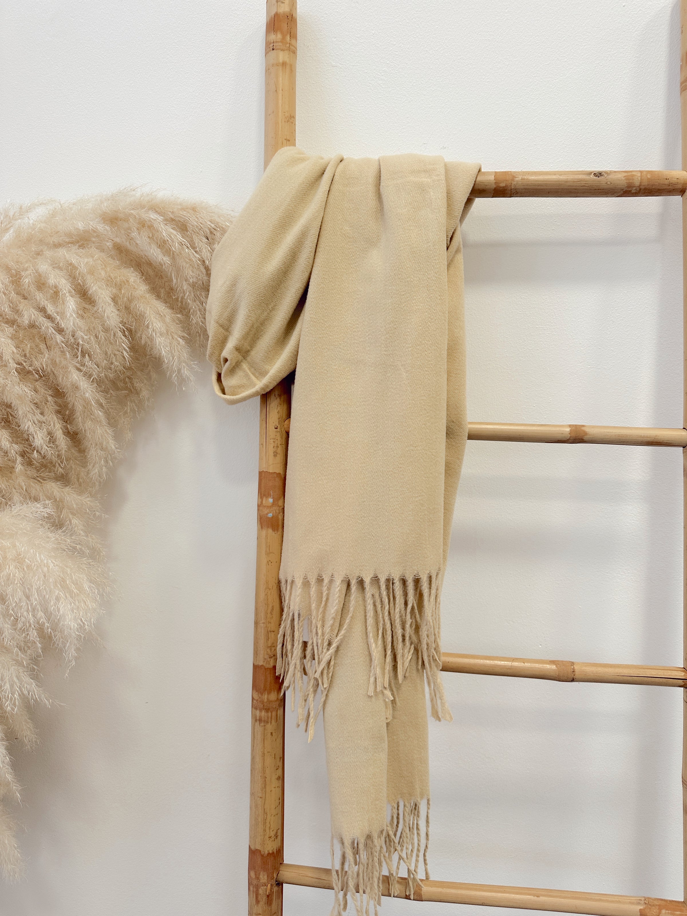 Bufanda cashmere Beige*