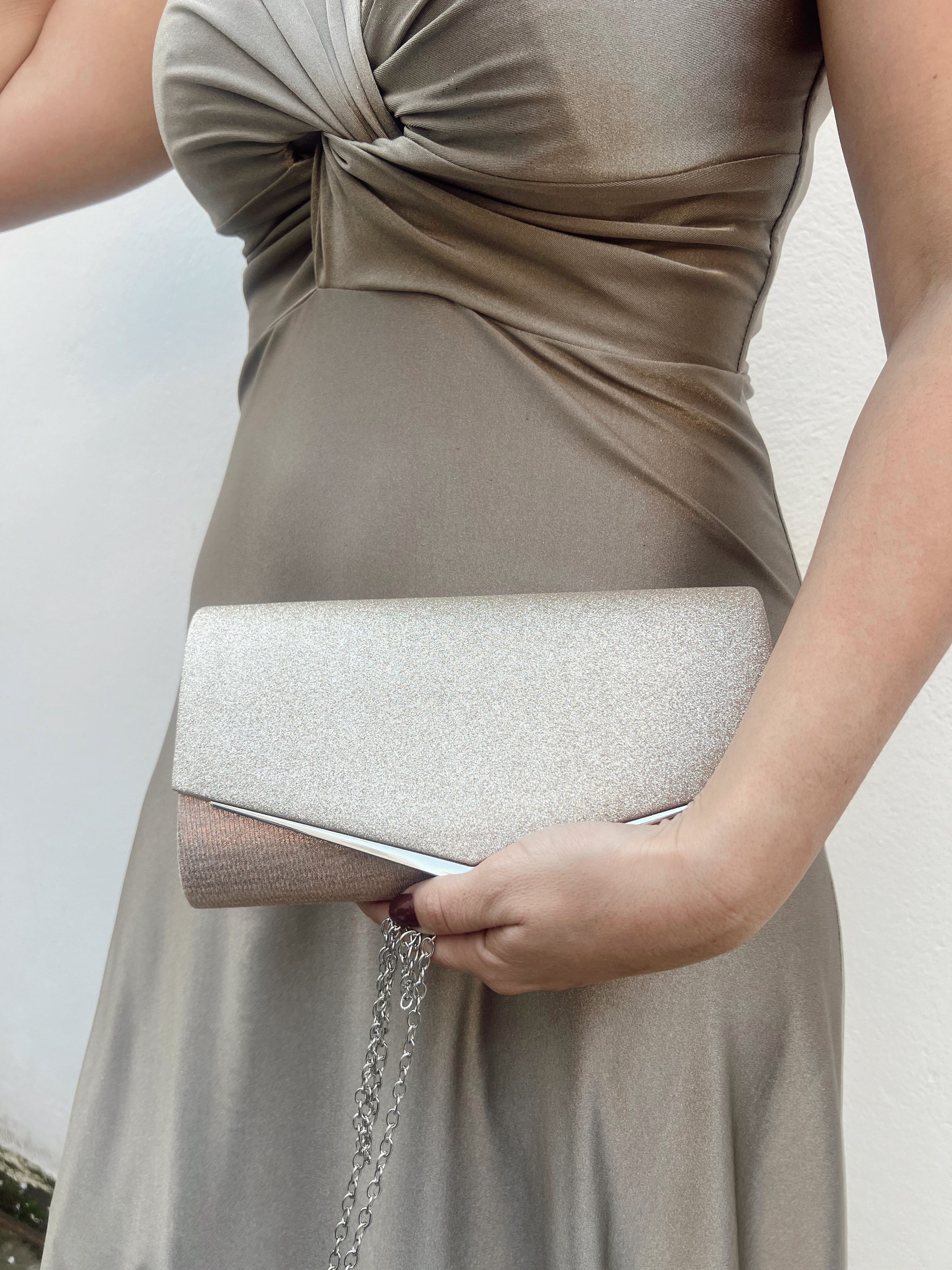Cartera Fiesta Champagne