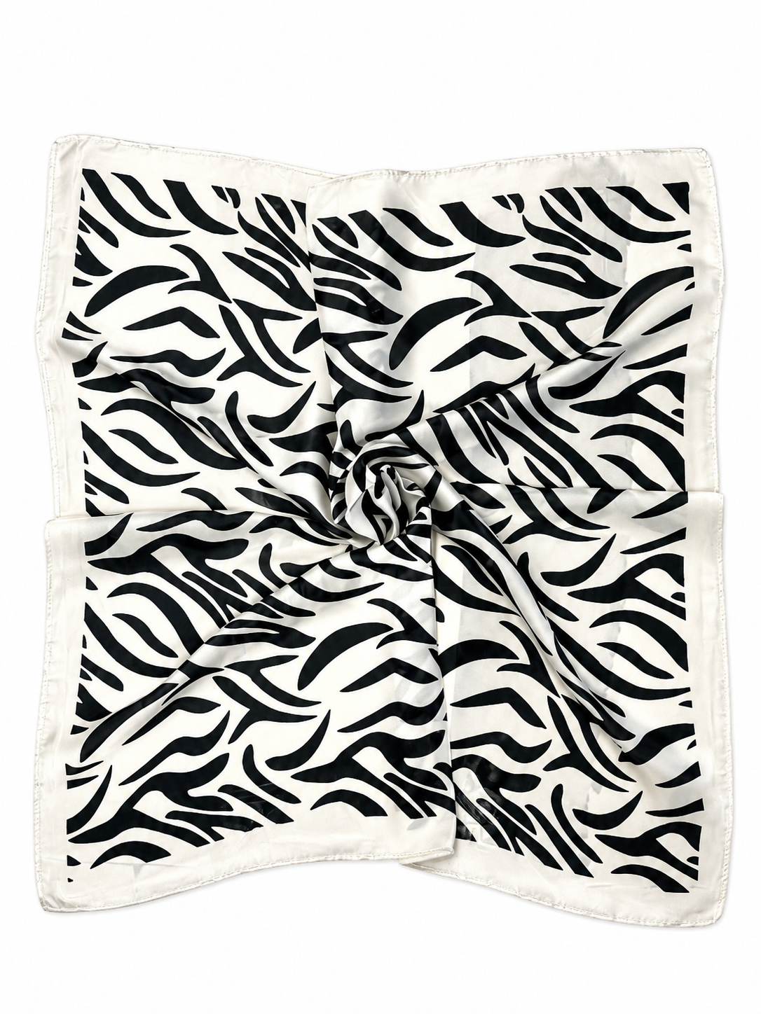 Pañuelo Print Blanco Negro