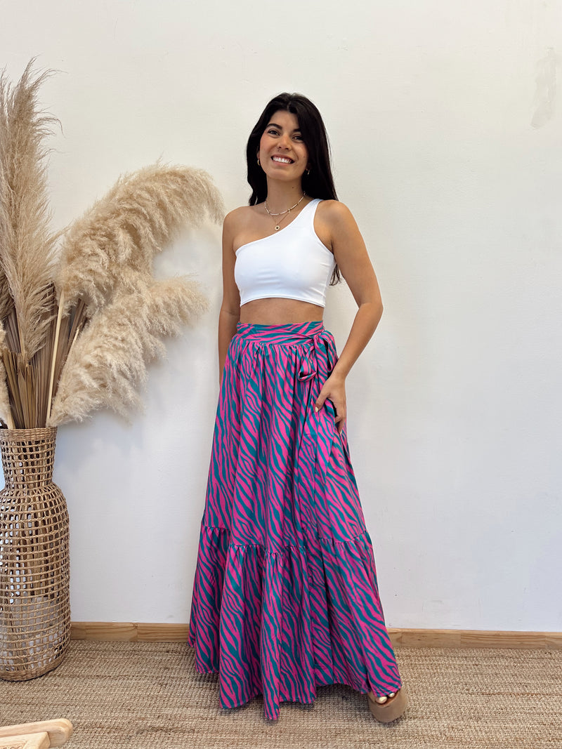 Falda Envolvente Cebra