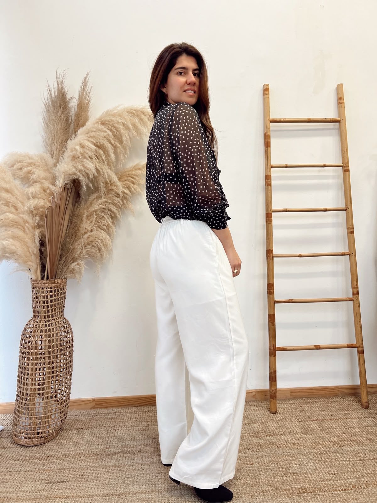 Pantalon Simil Lino
