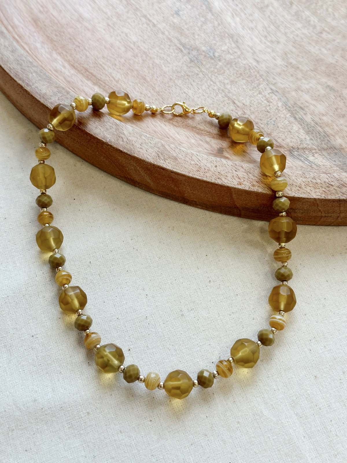 Collar Piedras Liso