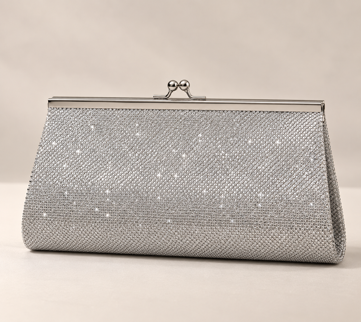 Cartera Fiesta Plateada