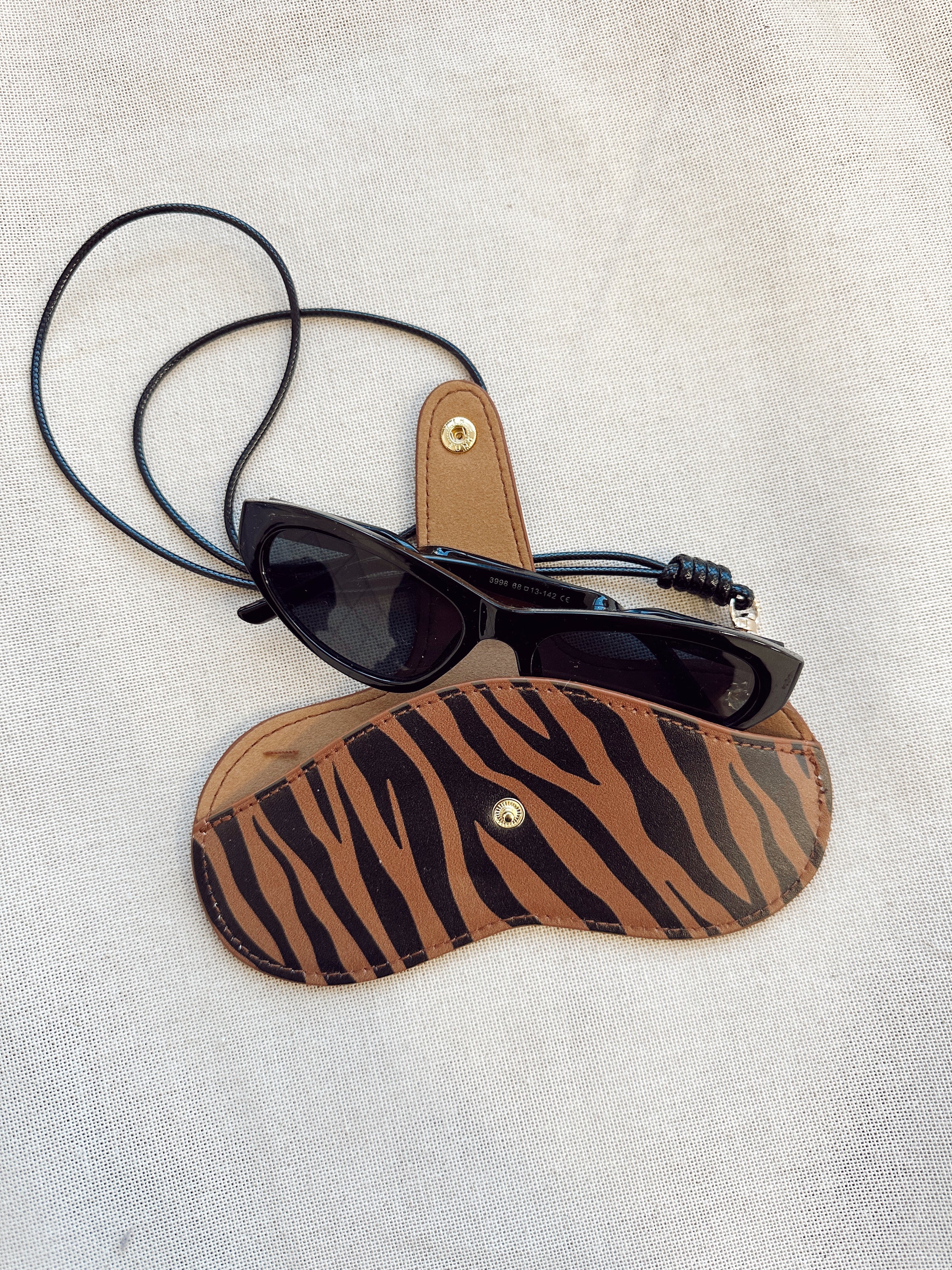Estuche Anteojos Print Camel