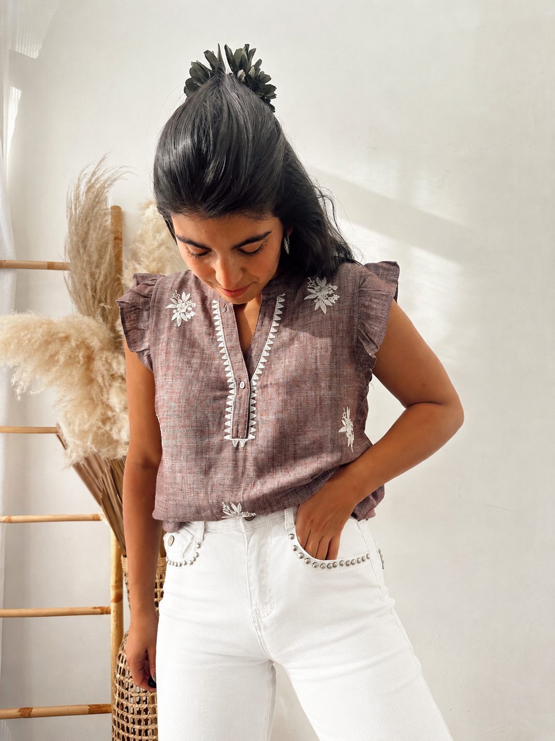 Blusa Grecia