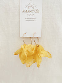 Argolla Petalos Amarillo