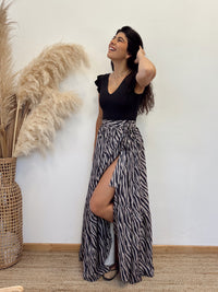 Falda Envolvente Cebra