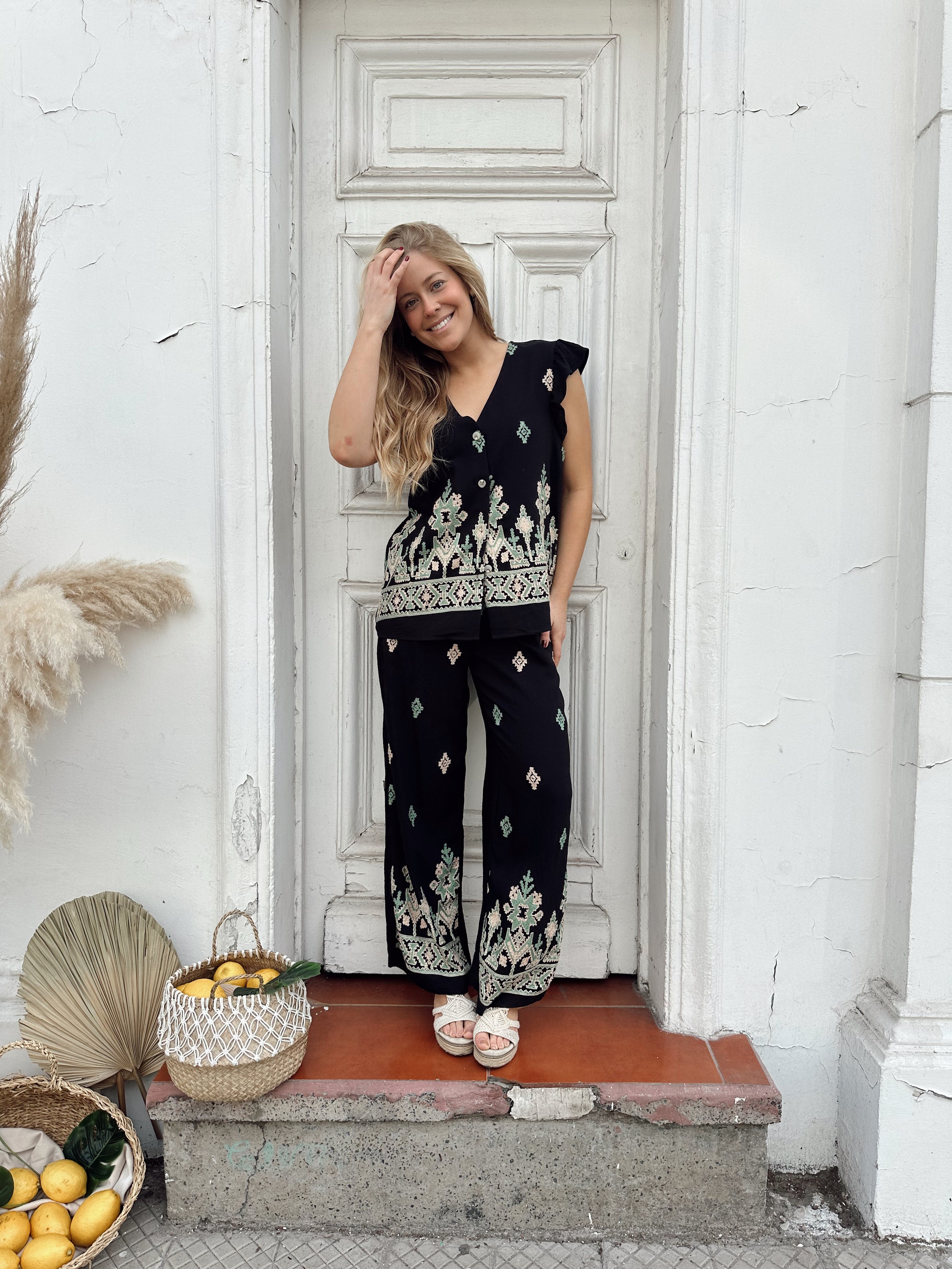 Blusa Amalfitana