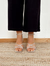 Sandalia Plateado Fiesta