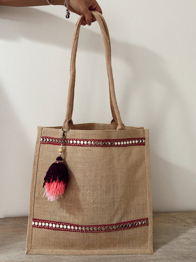 Bolso Cuadrado Morado