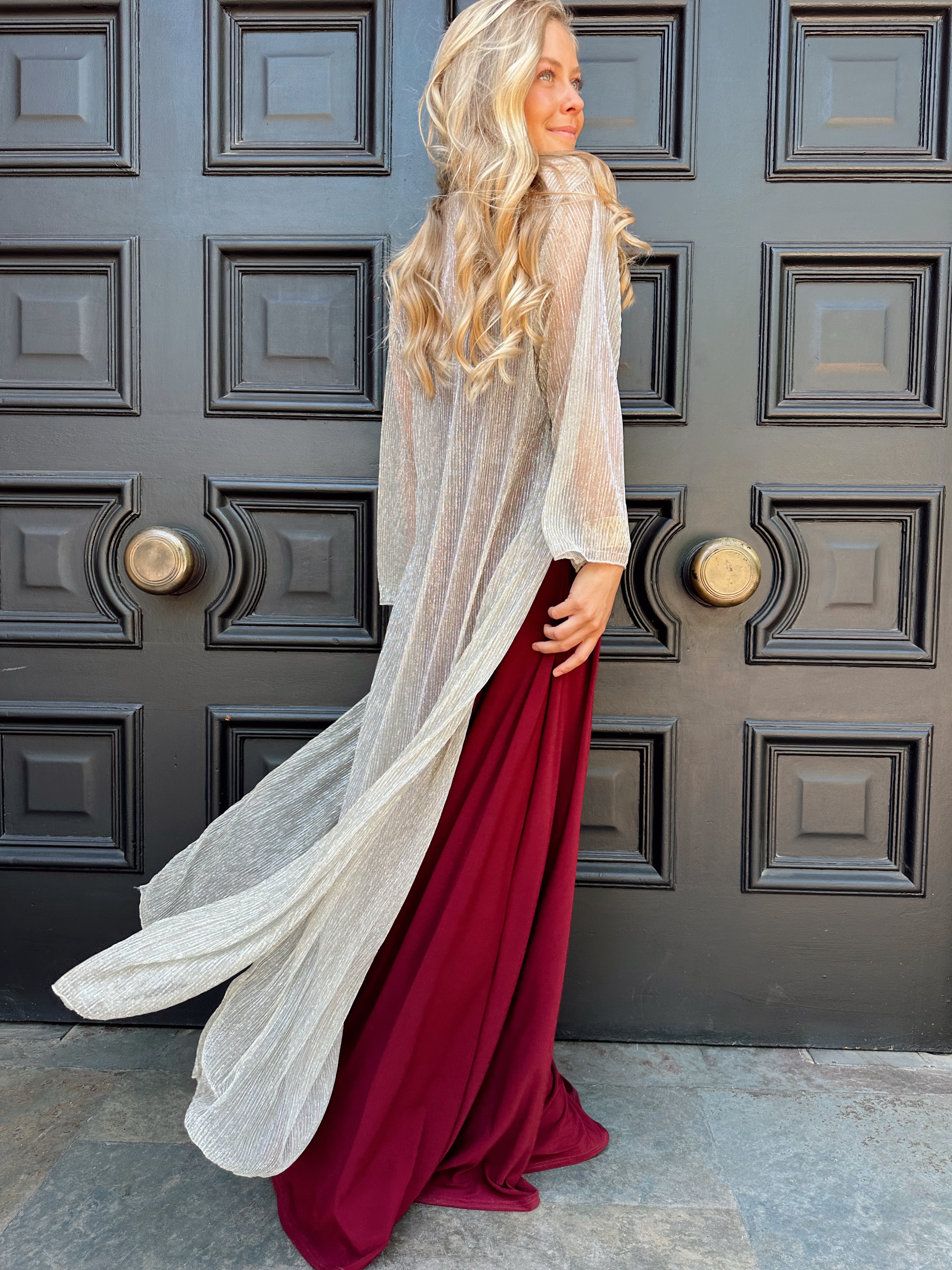 Largo Outfit Kimono Blanco Fiesta Kimonos De Encaje Largos Kimono