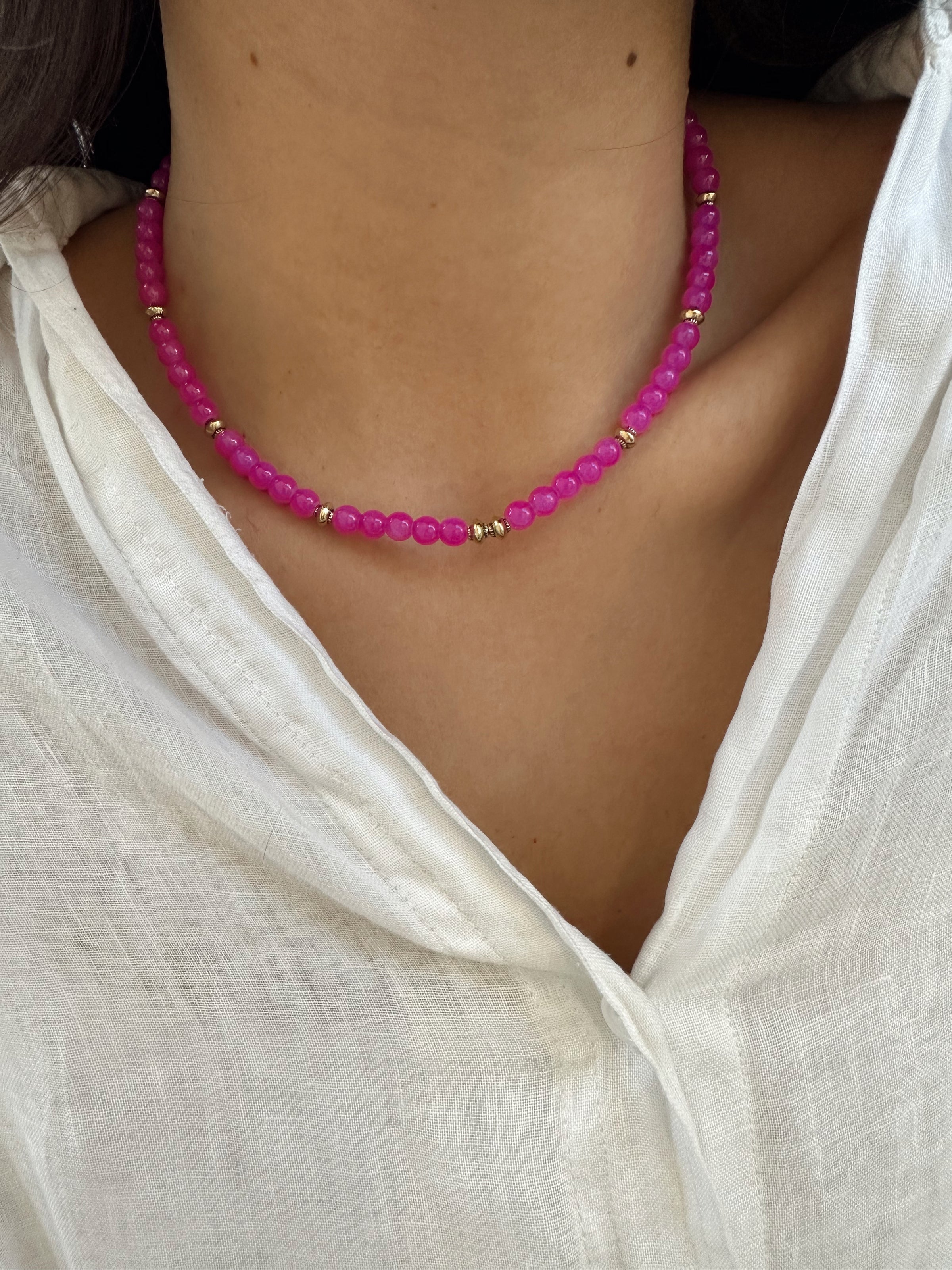 Collar Fucsia