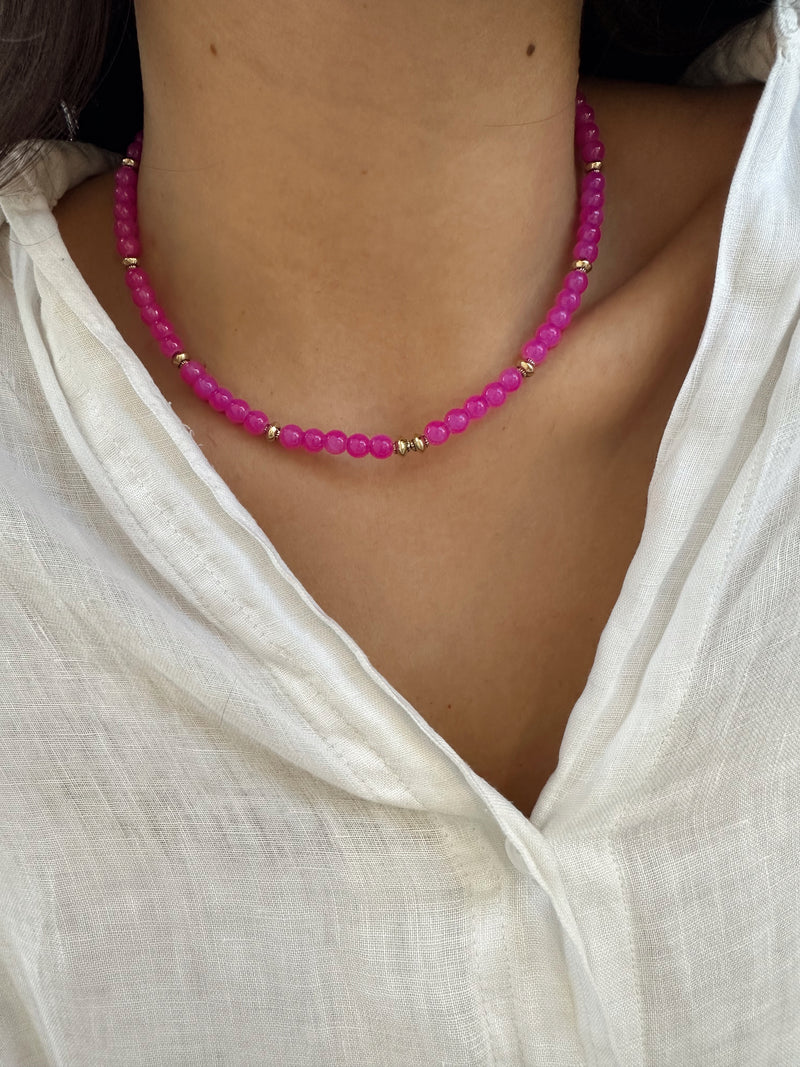 Collar Fucsia