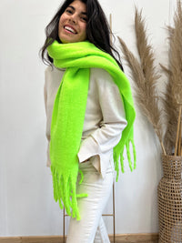 Bufanda Verde Fluor