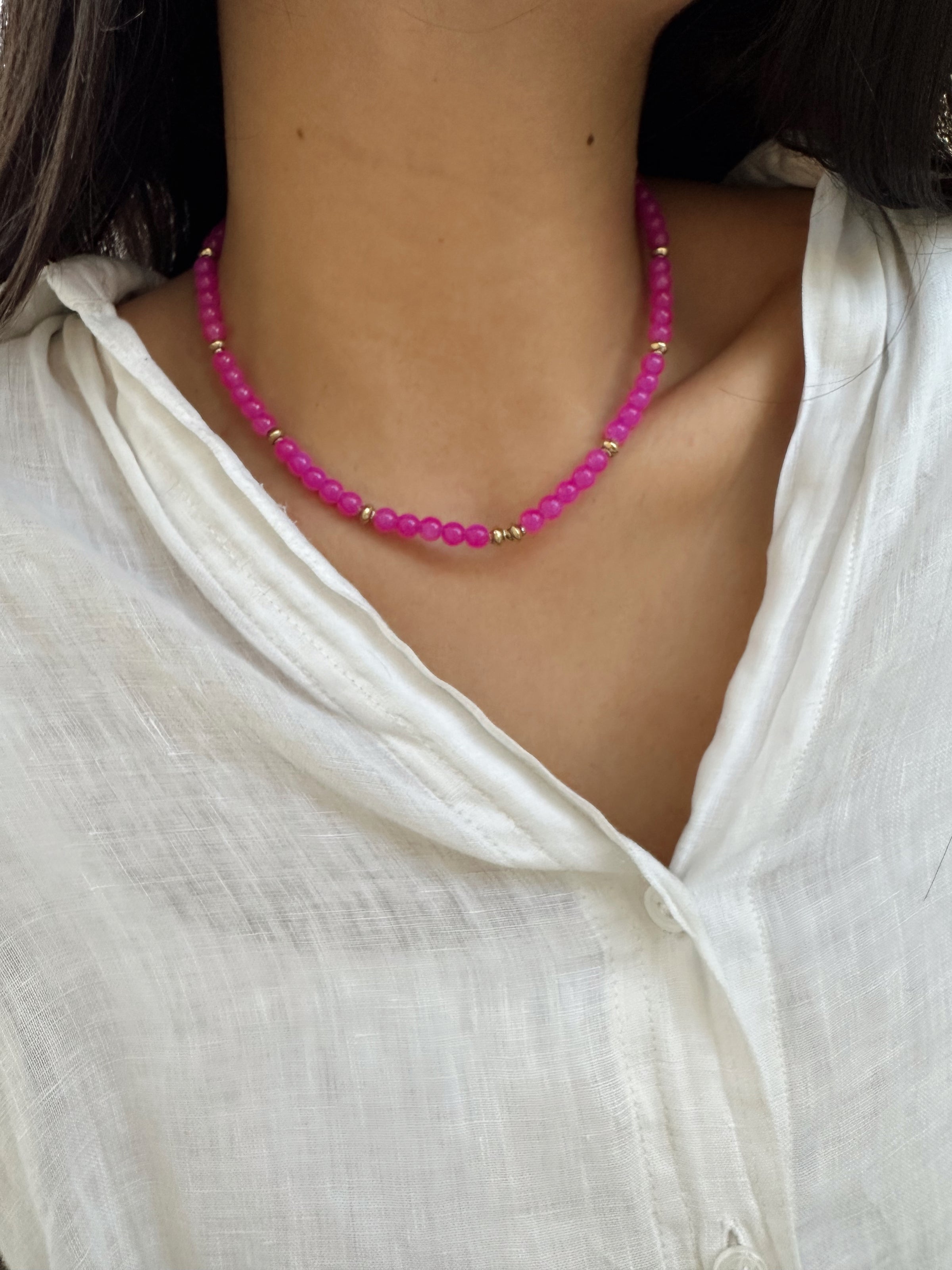 Collar Fucsia