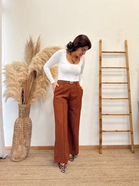 Pantalon Simil Lino