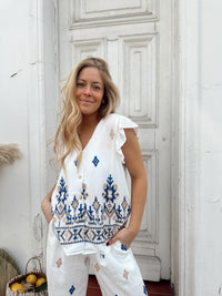 Blusa Amalfitana