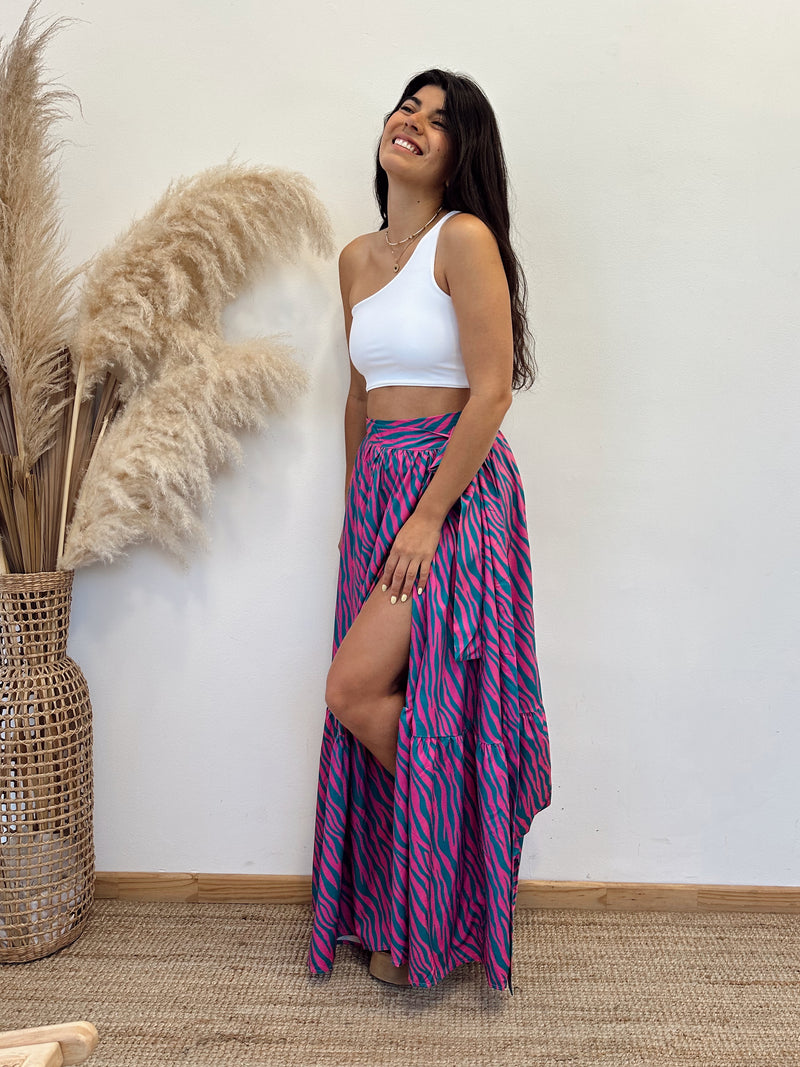 Falda Envolvente Cebra