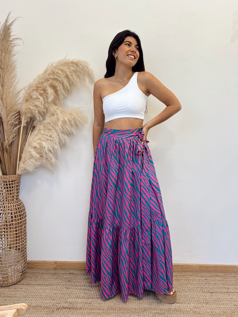 Falda Envolvente Cebra