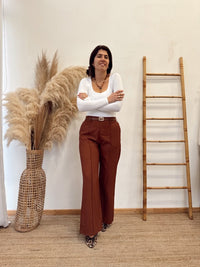 Pantalon Simil Lino
