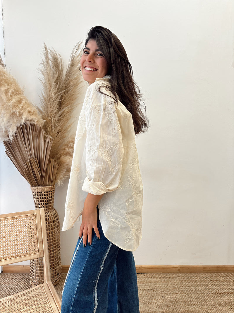 Camisa Flores