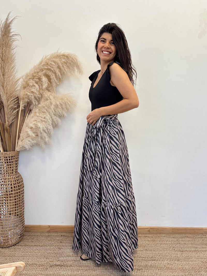 Falda Envolvente Cebra