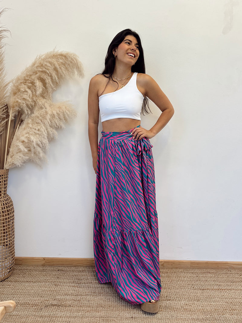 Falda Envolvente Cebra