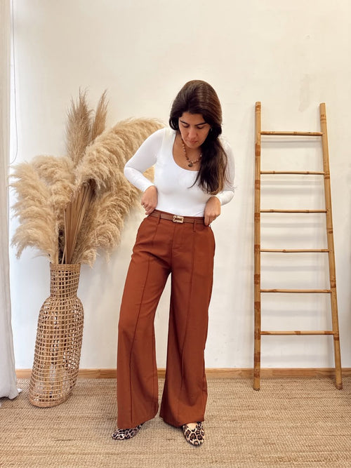 Pantalon Simil Lino