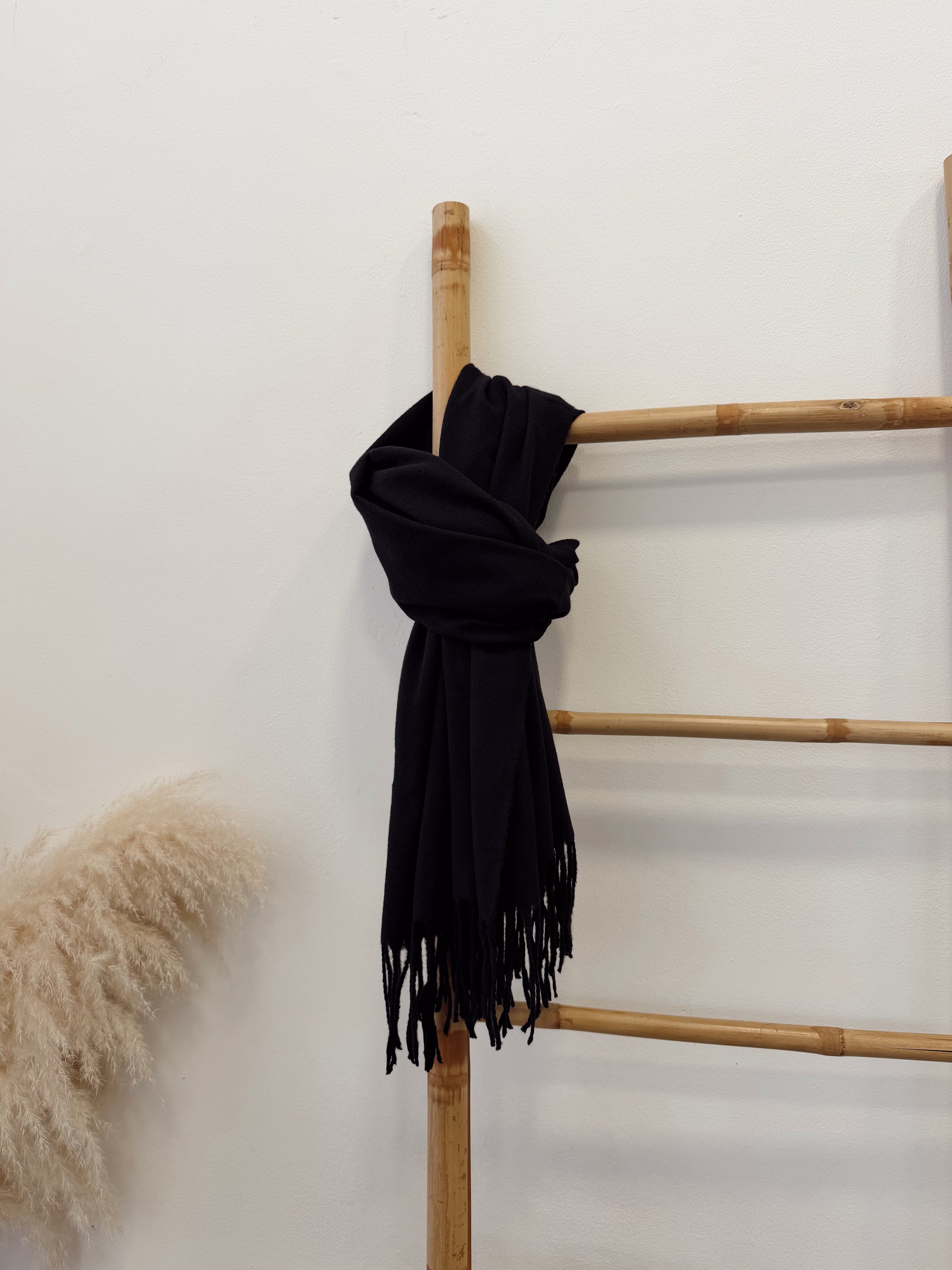 Bufanda Cashmere SKY Negro