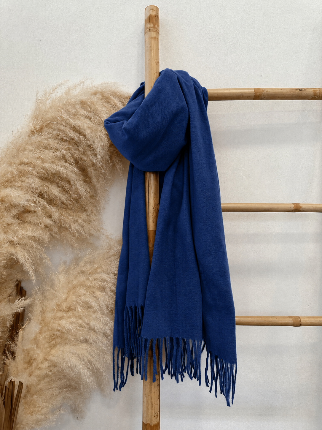 Bufanda Cashmere SKY Azul Marino