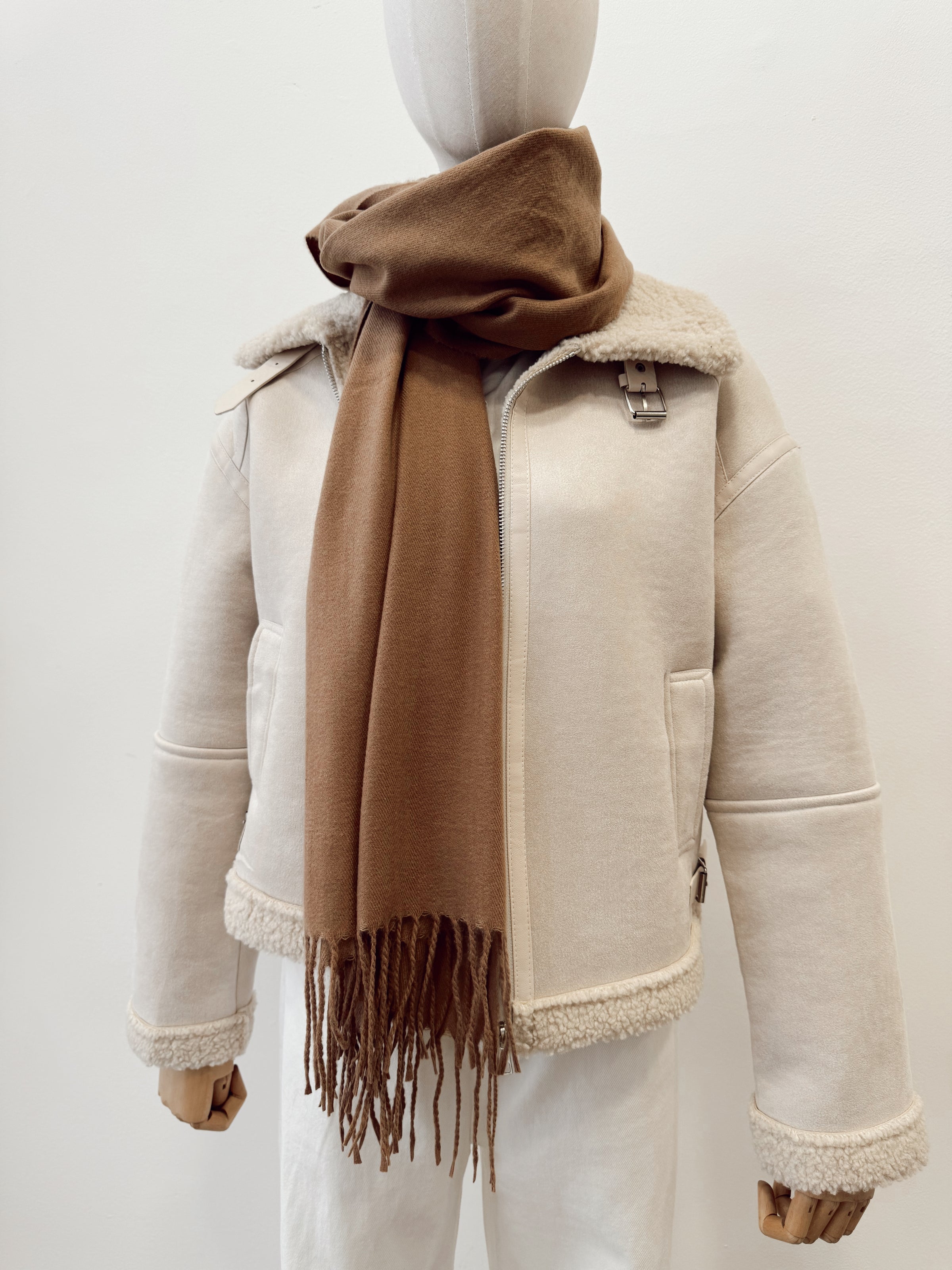 Bufanda Cashmere Camel
