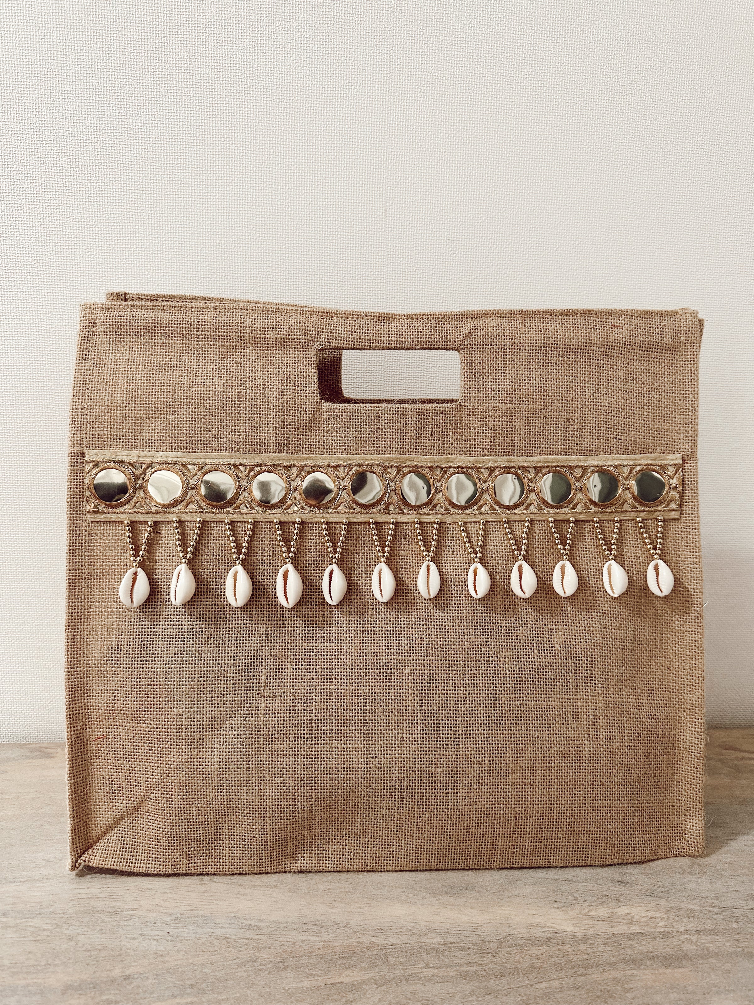 Bolso Beige Conchitas